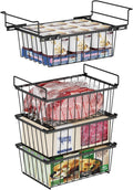 Freezer Organizer Bins for 5 Cu.Ft Chest Freezer - Stackable & Hanging