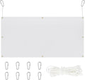 Archery Backstop Netting Heavy Duty with Rope and Hooks - Durable 5 ft