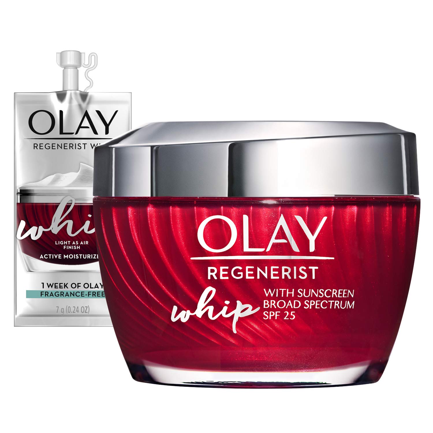 Olay Regenerist Whip SPF 25 Moisturizer Bundle