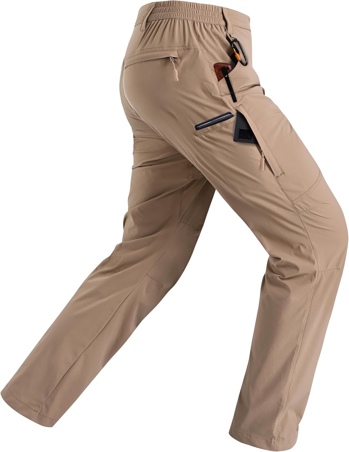 Rapoo Mens Hiking Pants Lightweight Water Resistant Cargo Pants