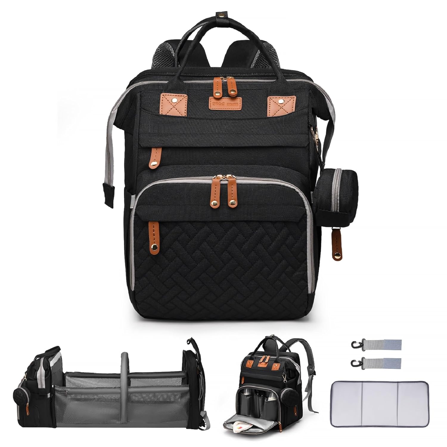 Ultimate Diaper Backpack Set - Stay Organized On-the-Go!