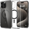 Spigen iPhone 15 Pro Max Case Ultra Hybrid MagFit - Clear Carbon Fiber