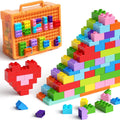 97PCS Building Blocks Set with Storage Box & Base Plate - STEM Play