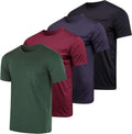 Men's Dry-Fit Short Sleeve Pocket Crew 4-Pack - Performance Basics Our
