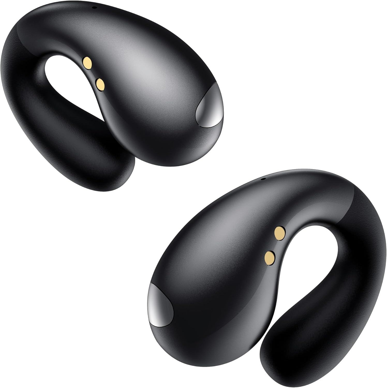 Ultra Open Ear Earbuds - Ergonomic Clip-On Headphones for Comfort