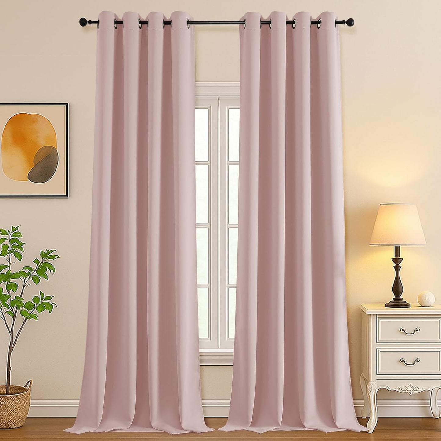 Extra Long 10ft Curtains for Patio - Room Darkening & Insulated