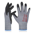 DEX FIT Nitrile Work Gloves FN330 - Thin, Grippy Comfort L