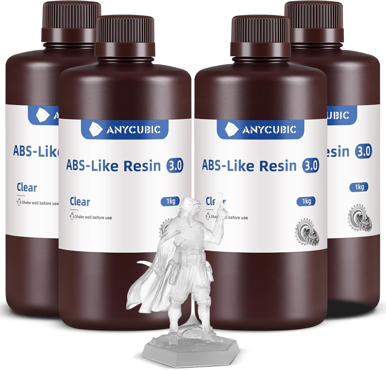 ANYCUBIC ABS-Like Resin 3.0 for High Precision 3D Printing