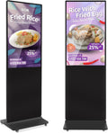 43 inch Indoor Digital Signage LCD Screen IPS Floor Standing Kiosk