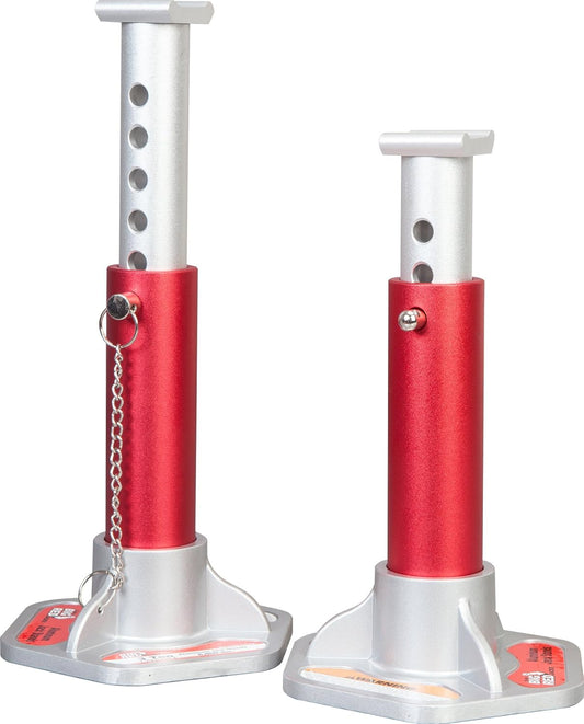 BIG RED T43004 Aluminum Jack Stands: 3 Ton Capacity for Safety