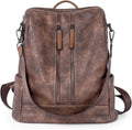 CLUCI Leather Backpack Purse for Women - Stylish and Versatile