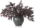 Artificial Cimicifuga Leaf Spray 6 Pack - Lifelike Fall Accent
