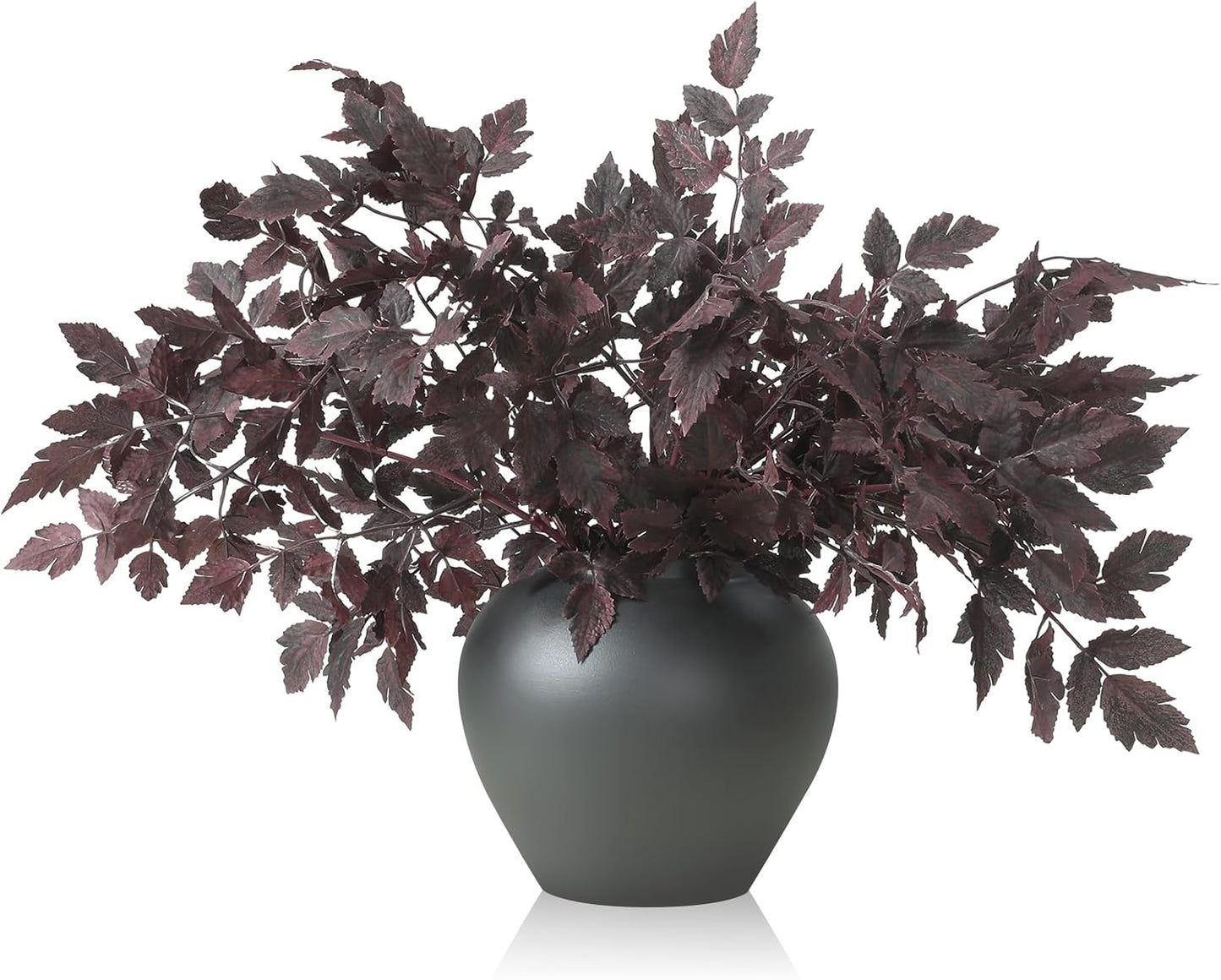 Artificial Cimicifuga Plant Leaf Spray for Fall Decor