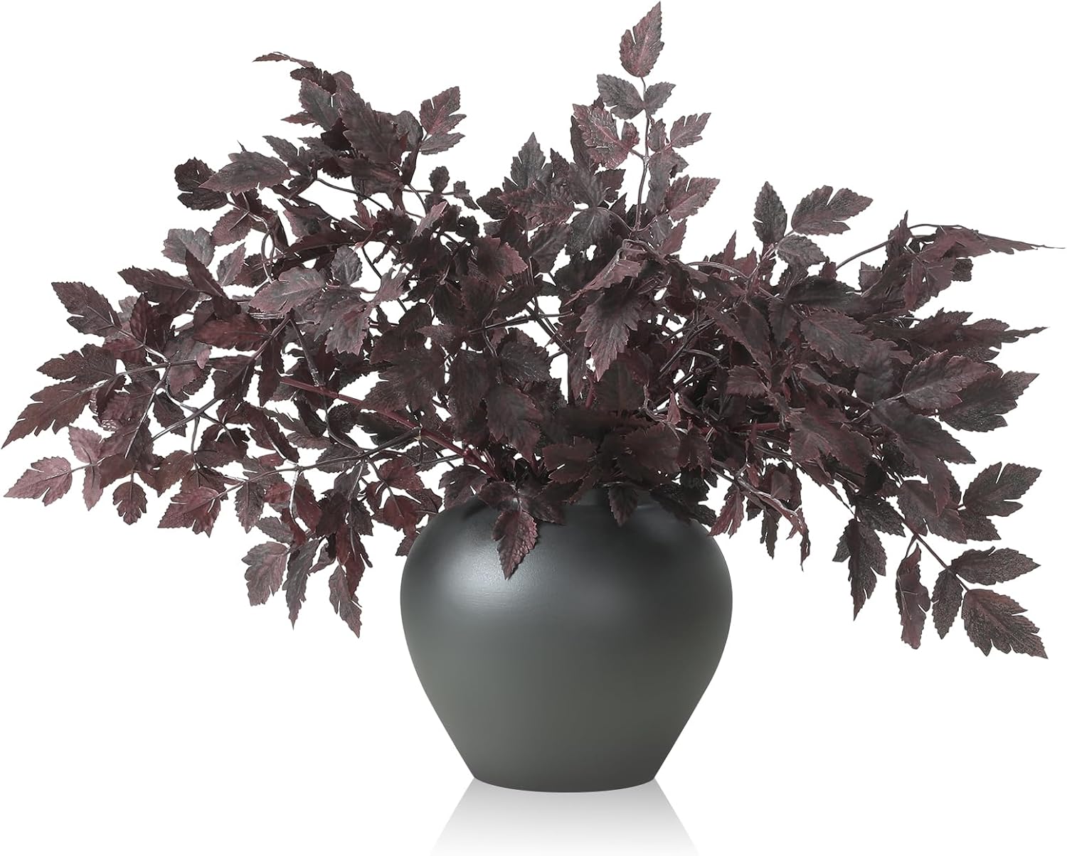 Artificial Cimicifuga Plant Leaf Spray for Fall Decor