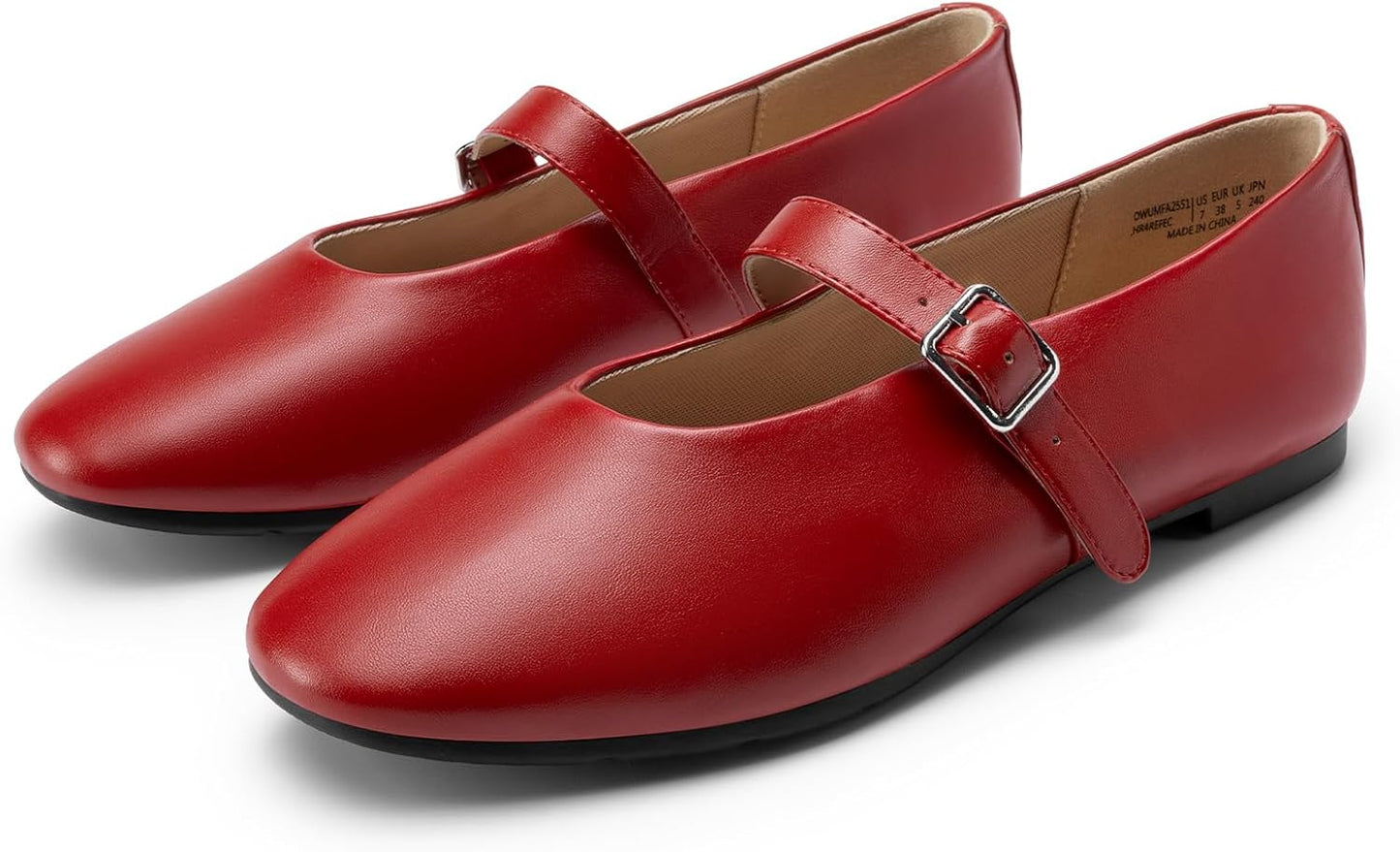DREAM PAIRS Women's Ballet Mary Jane Flats for All-Day Comfort