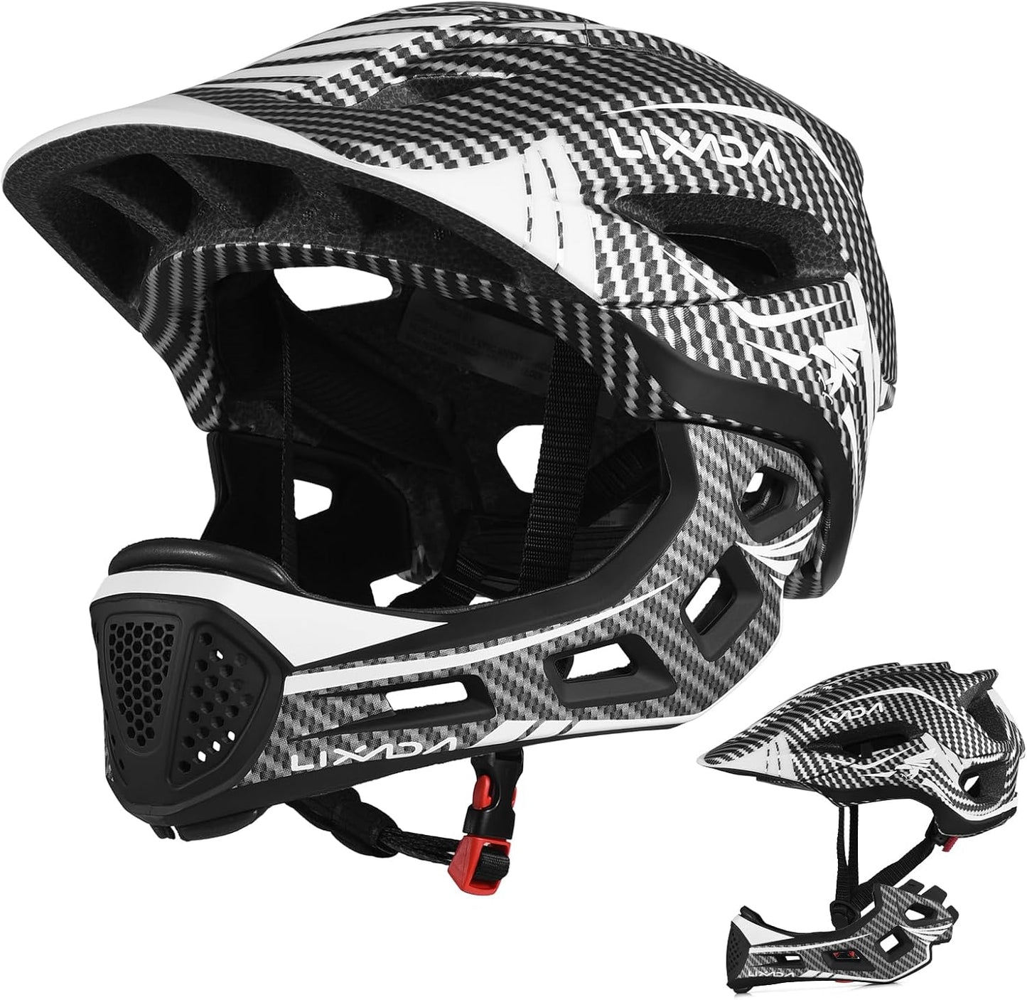 Lixada Kids Cycling Helmet: 2-in-1 Full Face Protection Gear