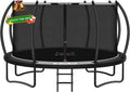 10FT 12FT 14FT 16FT Outdoor Recreational Trampoline with Enclosure