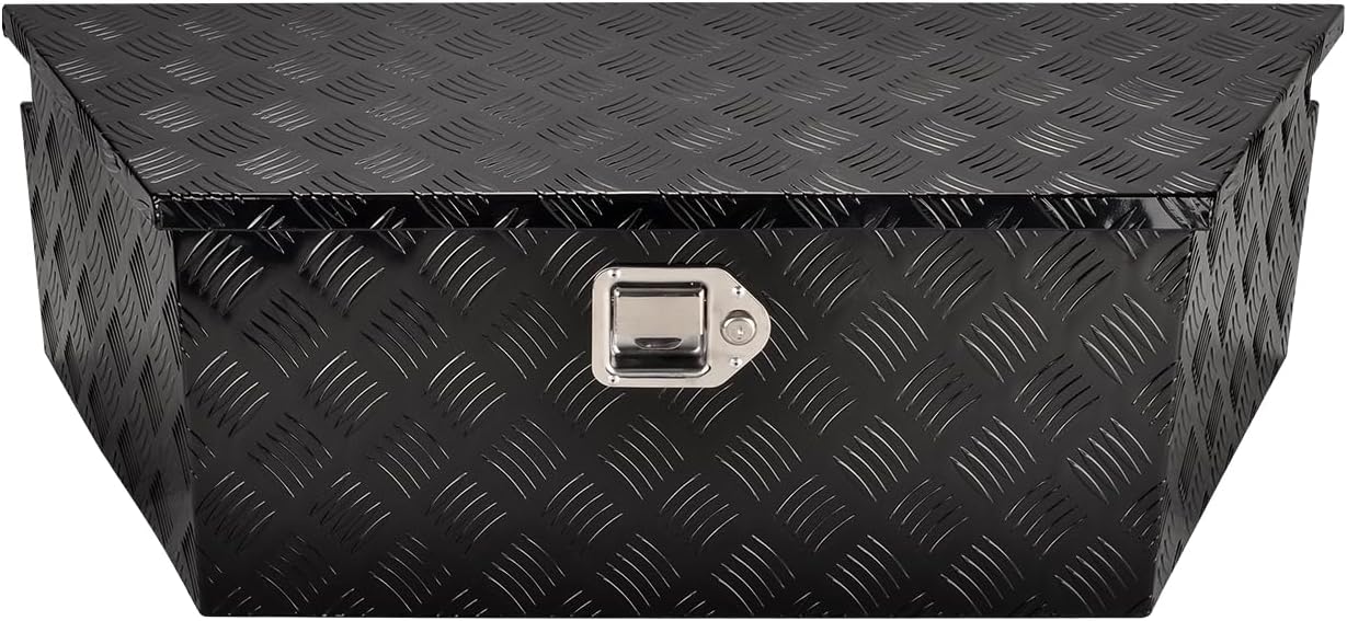 39 Inch Aluminum Trailer Tongue Tool Box for Secure Storage