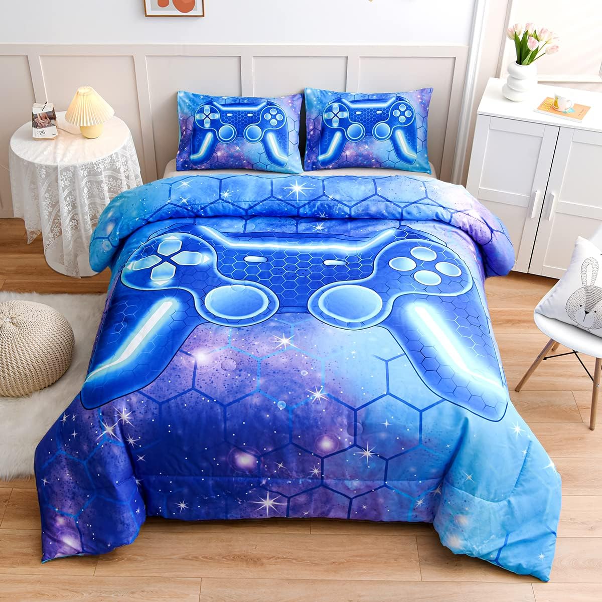 NTBED Game Console Comforter Set for Kids - 3D Gaming Design