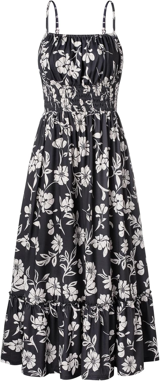 GRACE KARIN Womens Summer Maxi Dress with Pockets and Style