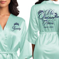 Mis Quince Anos Robes - Personalized Satin Quinceanera (Style M29B)