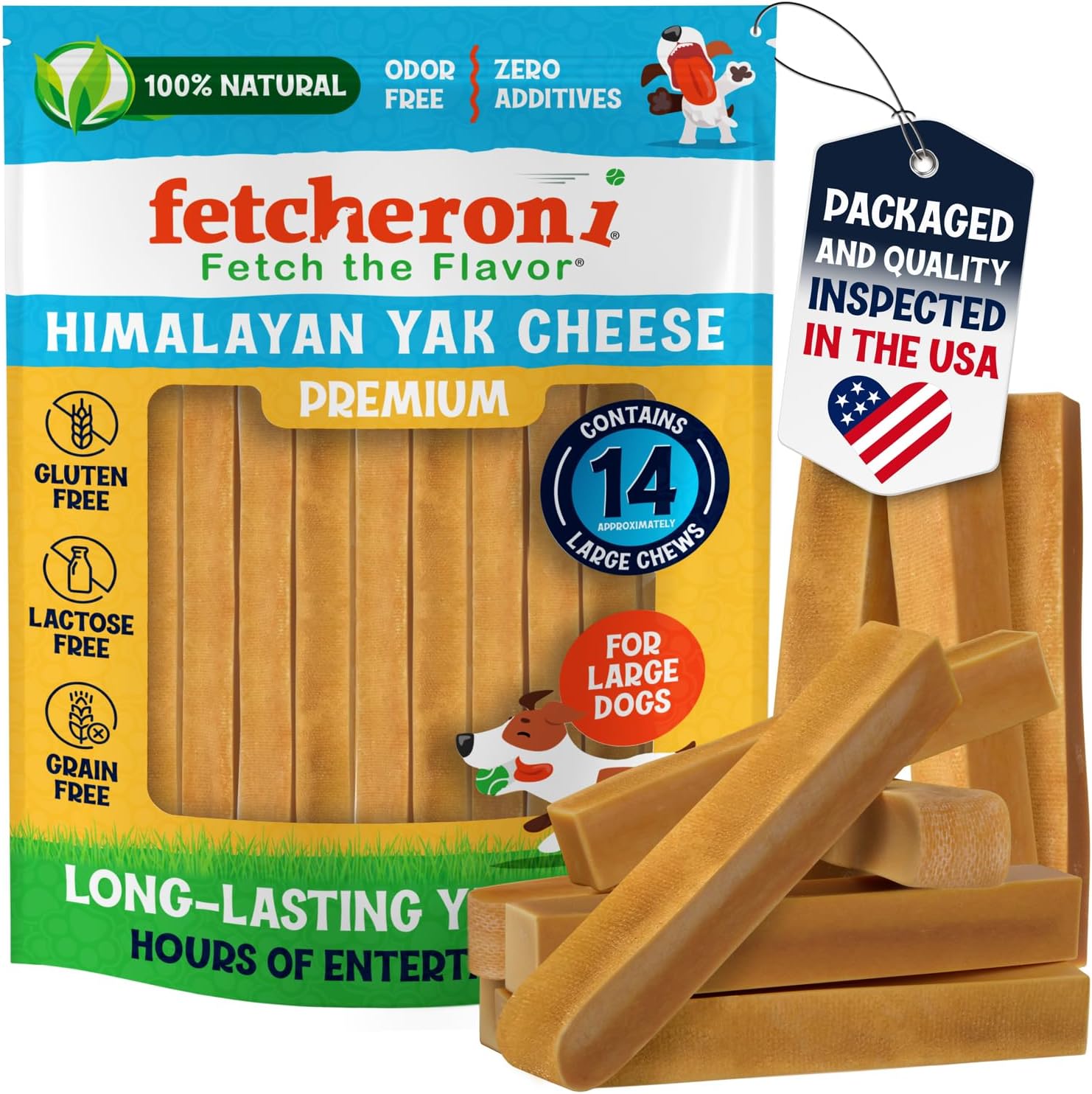 Himalayan Yak Cheese Chews - Long Lasting Dog Treats for All Sizes
