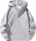 Verdusa Men's Quarter Zip Pullover Hoodie - Comfortable Everyday Wear
