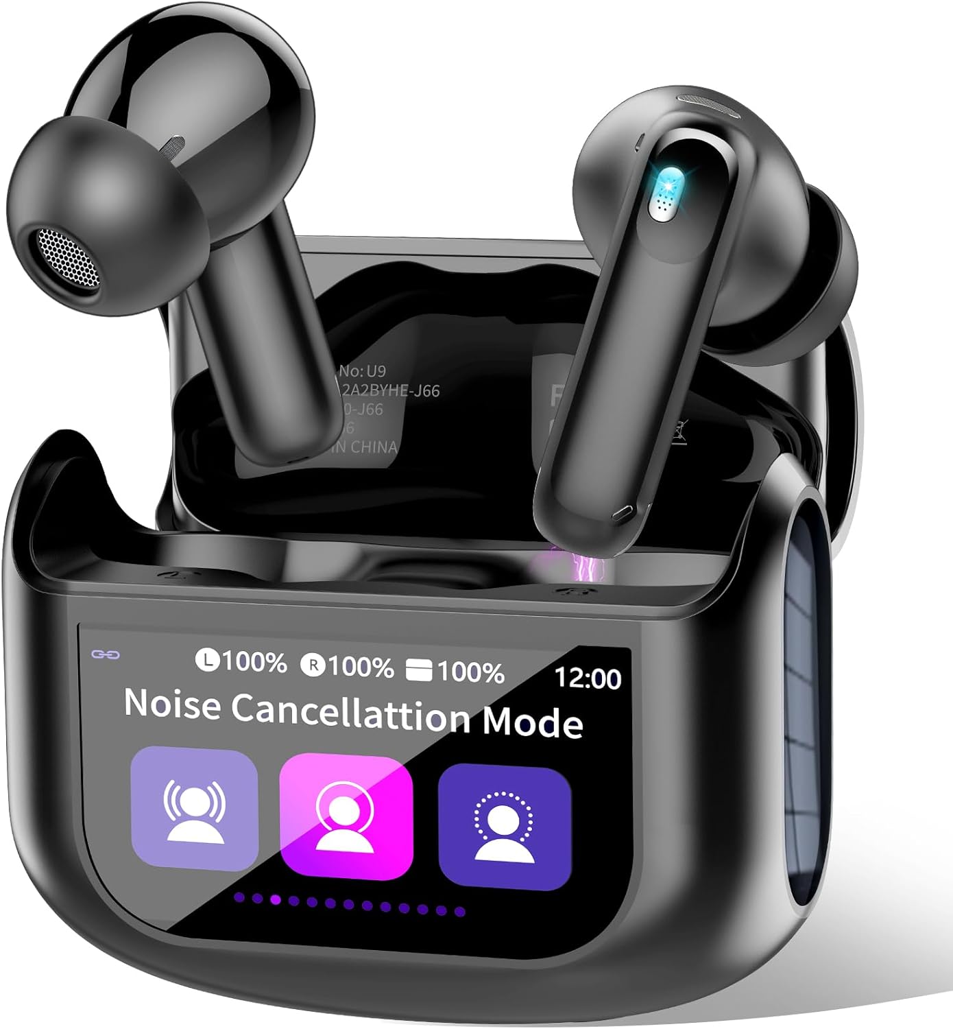 48H Bass Stereo ANC Wireless Earbuds - 5 EQ Modes!