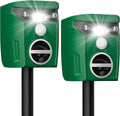 Solar-Powered Ultrasonic Animal Repellent Devices for Gardens
