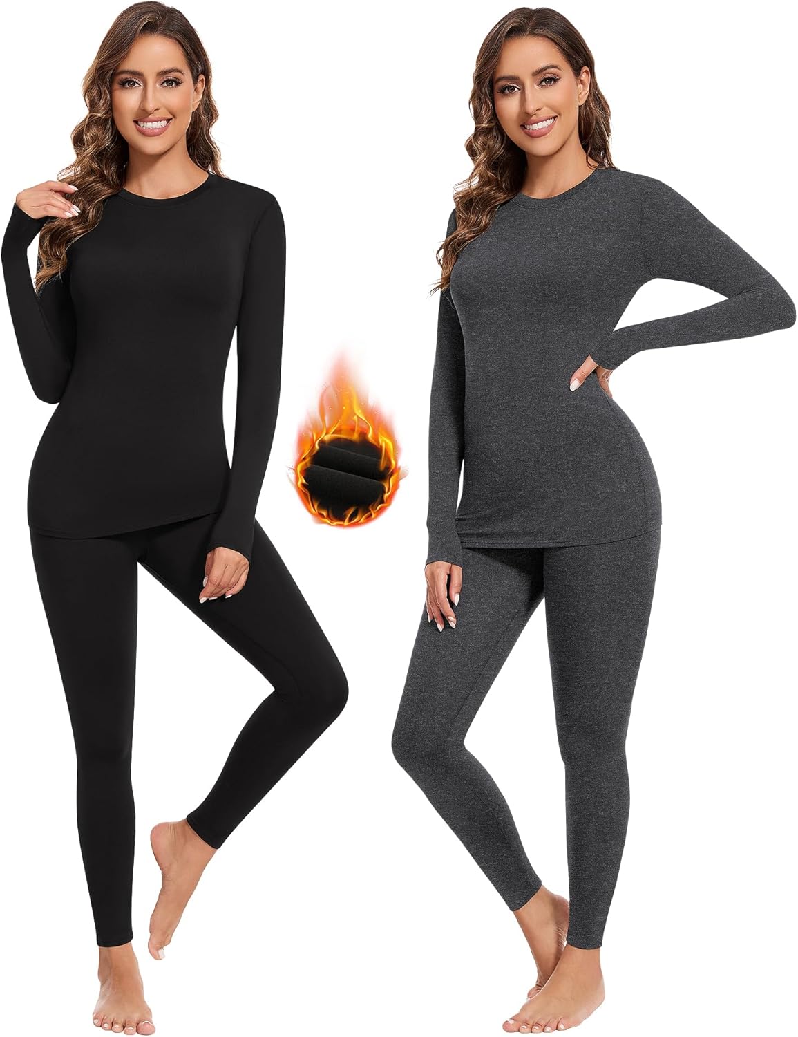 BESTENA Thermal Underwear for Women - Cozy Cold Weather Set