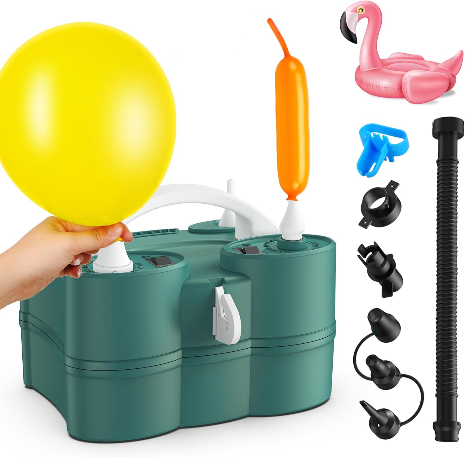 LooLaa 3-in-1 Electric Balloon Pump for Quick Inflation