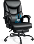 400lbs Office Chair with Foot Rest and Lumbar Support - Big and Tall