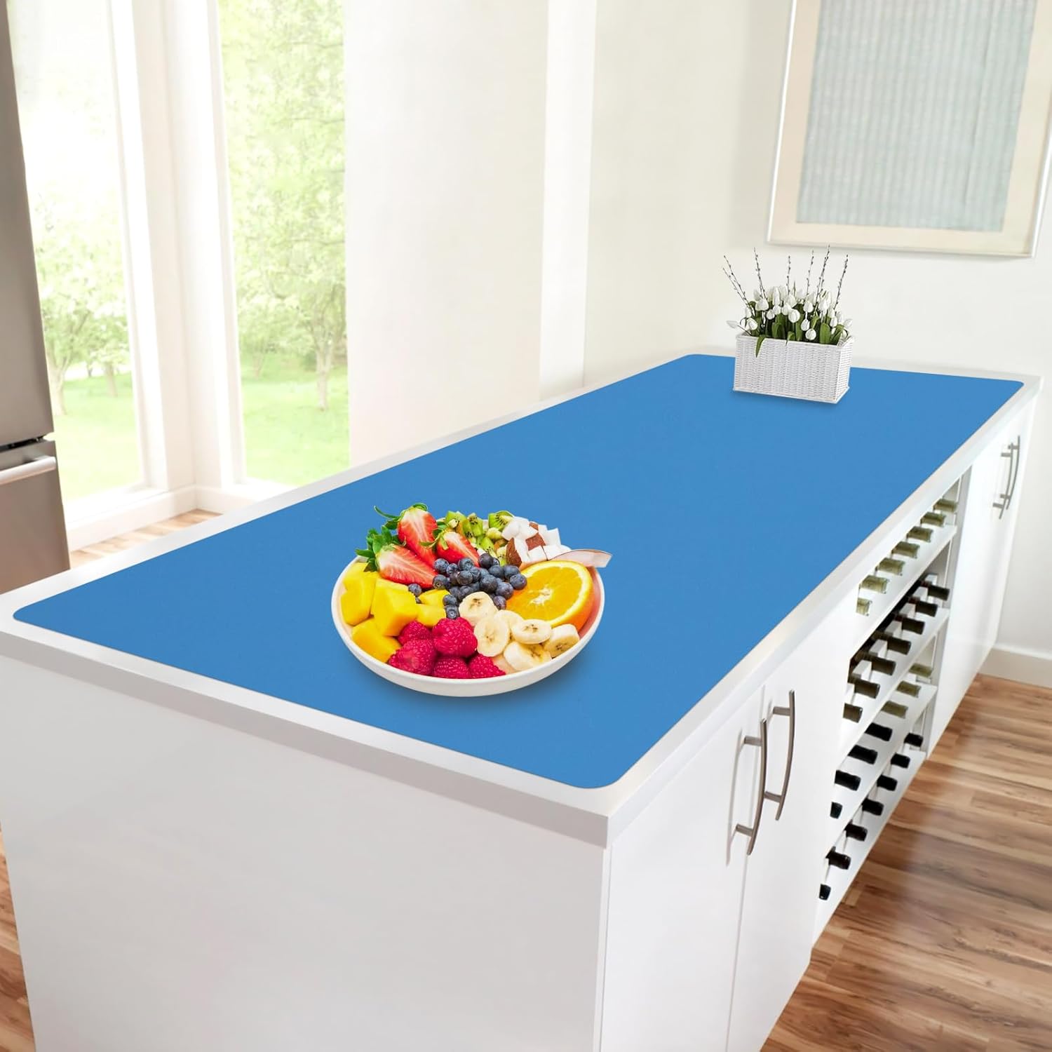 Large Silicone Mat for Countertop Protection and Versatility