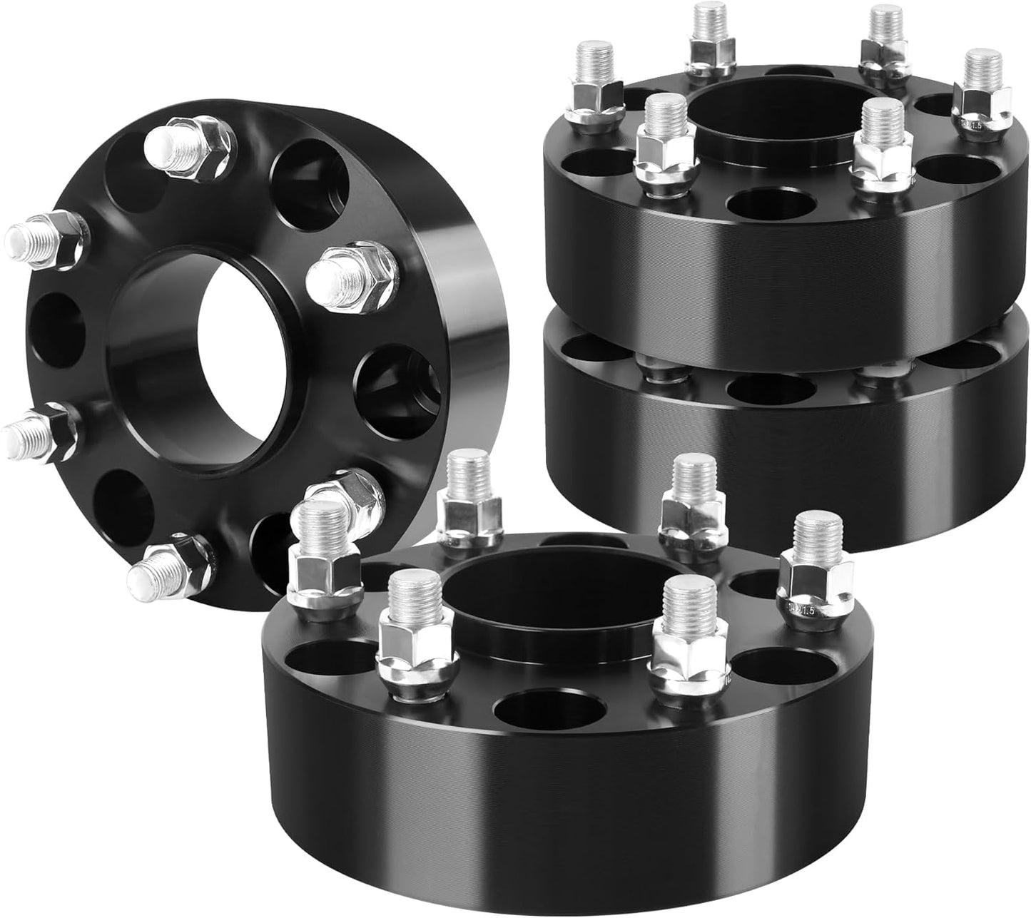 Richeer 2 Inch 6x5.5 Hubcentric Wheel Spacer for Silverado Sierra