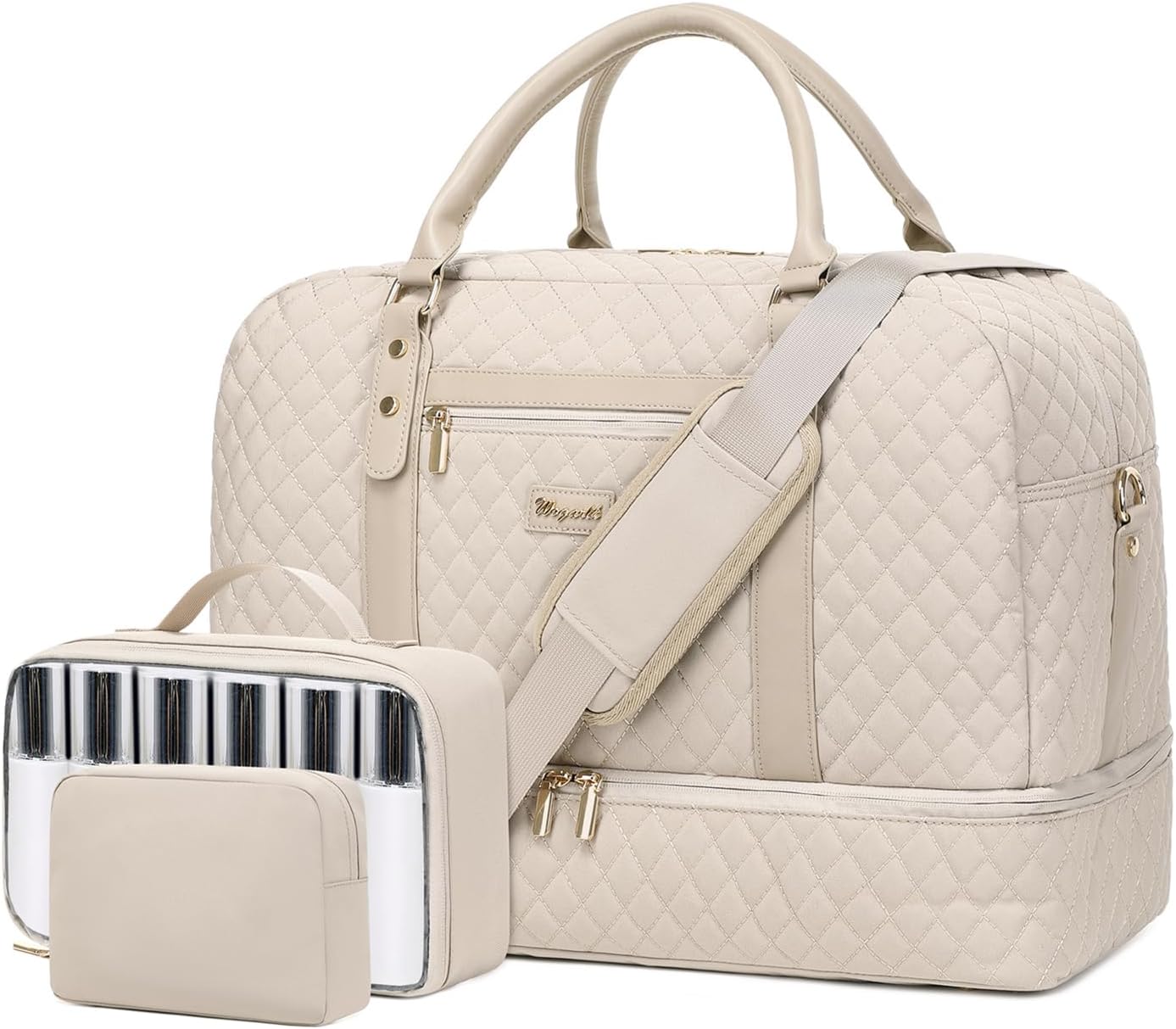 Wogarl Weekender Bags for Women Large Overnight Travel Duffel