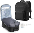 WONHOX Large Travel Backpack Carry on Flight Approved - Space Saving