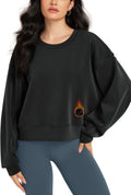 Modal Soft Cropped Sweatshirt for Women - Cozy Everyday Crop