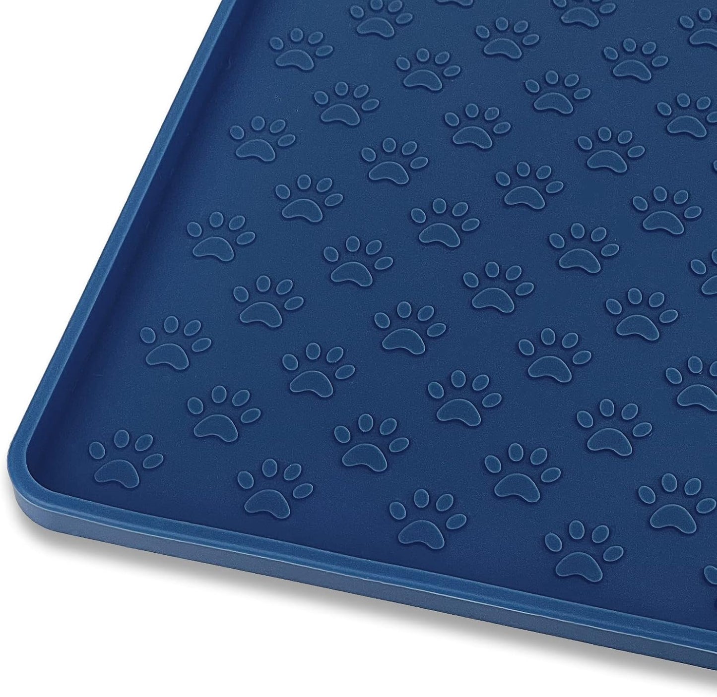 Ptlom Silicone Pet Placemat: Waterproof Anti-Slip Feeding Mat
