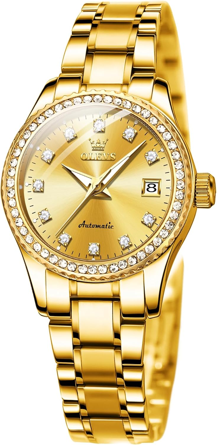OLEVS Diamond Automatic Ladies Self-Winding Watch