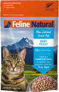 Feline Natural High Protein Dry Cat Food - 98% Meat Ancestral Diet
