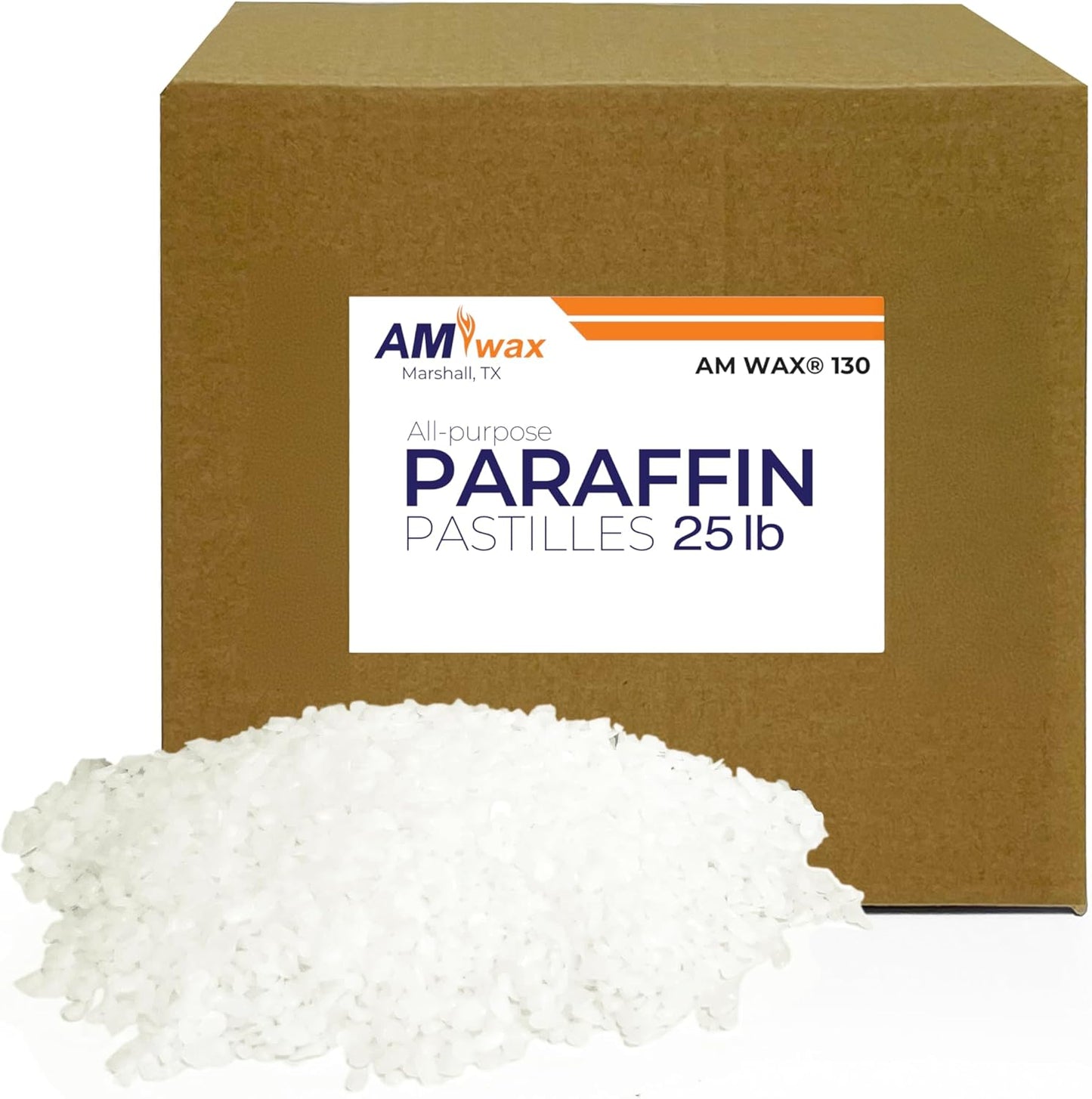 Paraffin Wax Pastilles for Candle Making and More Applications