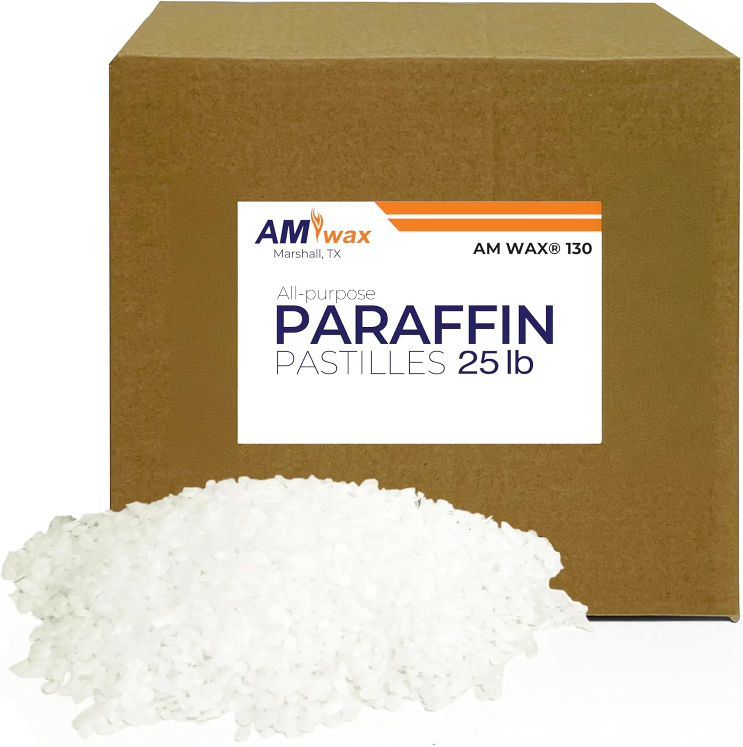Paraffin Wax Pastilles for Candle Making and More Applications