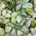 20LB Succulent Jade Pebbles for Landscaping - Natural Polished River