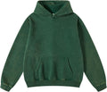 Mens Oversized Hoodies Pullover Vintage Sweatshirt Acid Wash - Warm