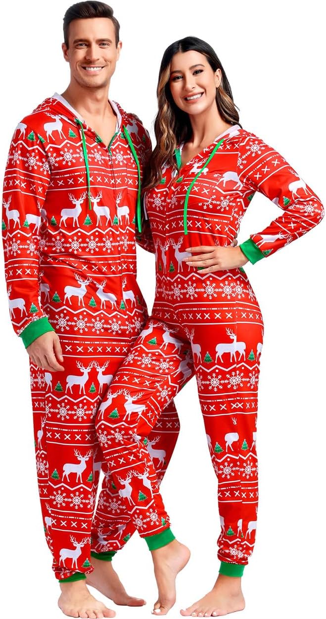 Matching Christmas Pajamas for Family: Cozy Holiday Onesies