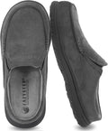 Men's McCoy Cushioned Clog Slipper - Breathable Microsuede Comfort