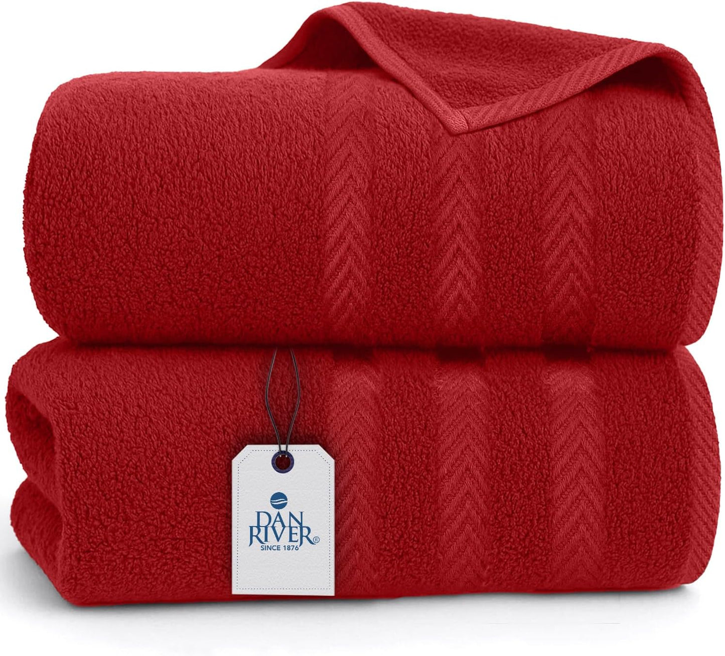 Oversized Bath Sheet Set of 2 - Luxury Plush Towels for Comfort