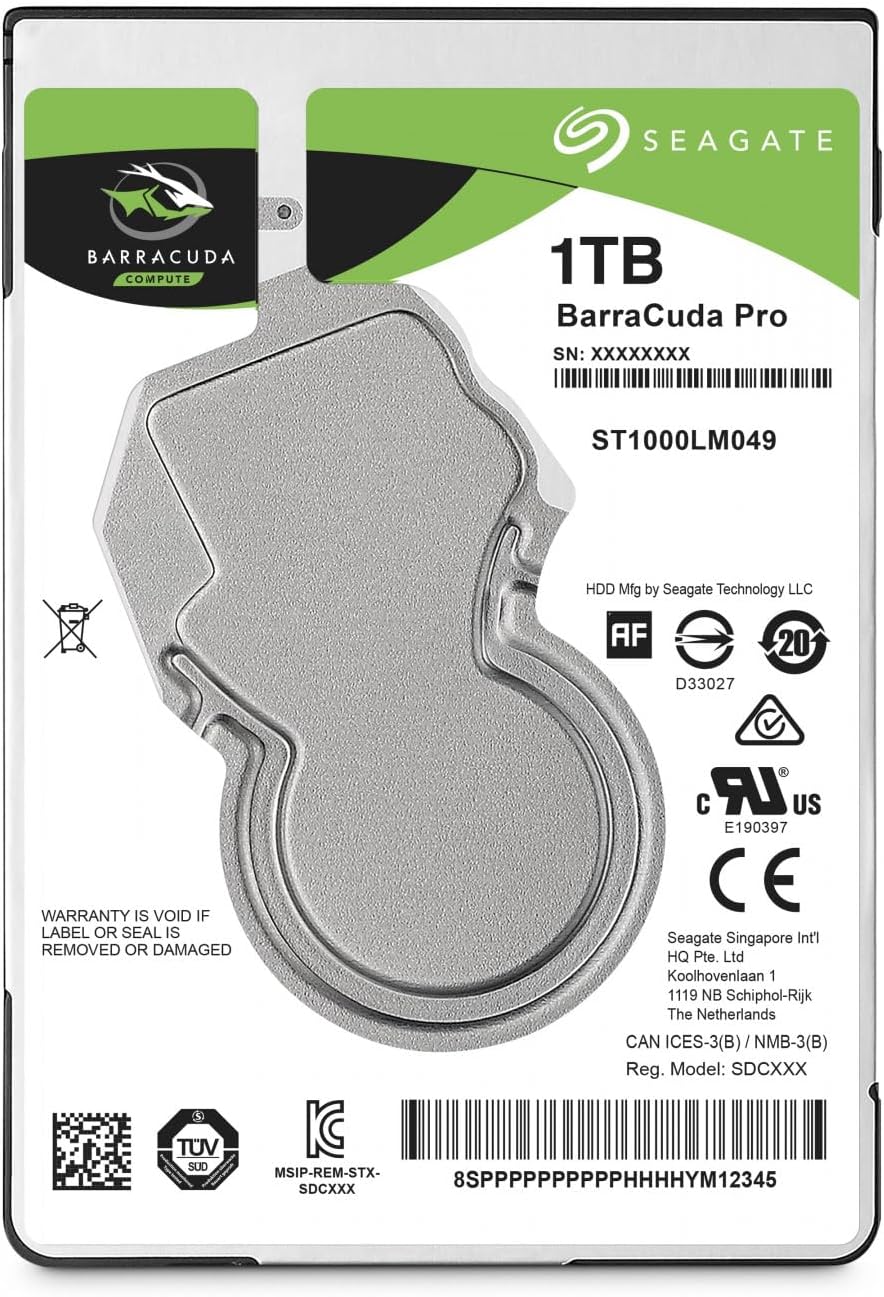 Seagate Barracuda Pro 1TB HDD: Boost Performance!