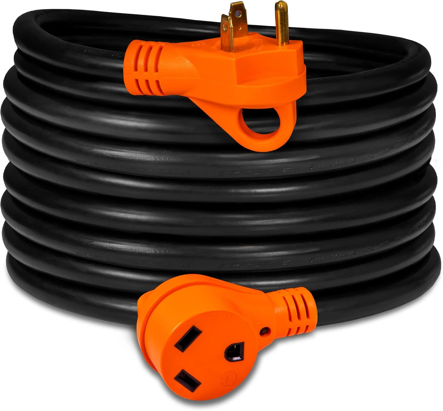 True Mods 25 ft 125V 30 Amp RV Shore Power Extension Cord Set