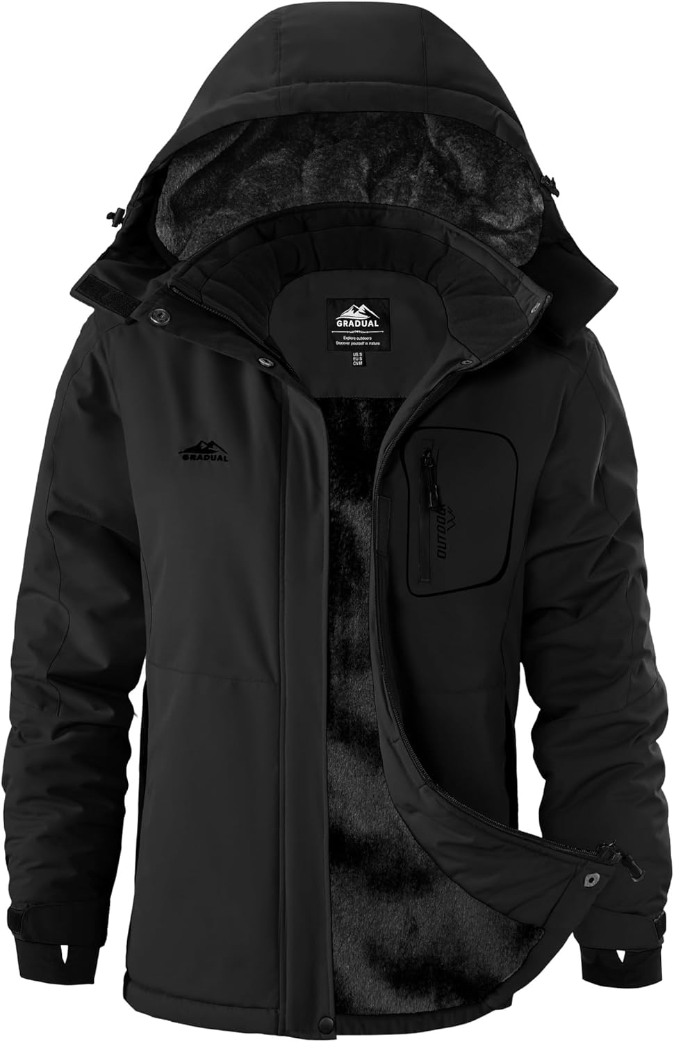 G Gradual Women's Waterproof Ski Jacket: Warm & Stylish